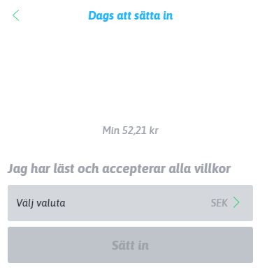 snabbare casino insättning