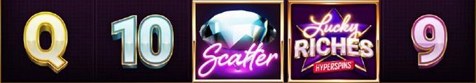 Lucky Riches Hyperspins Slot Symboler