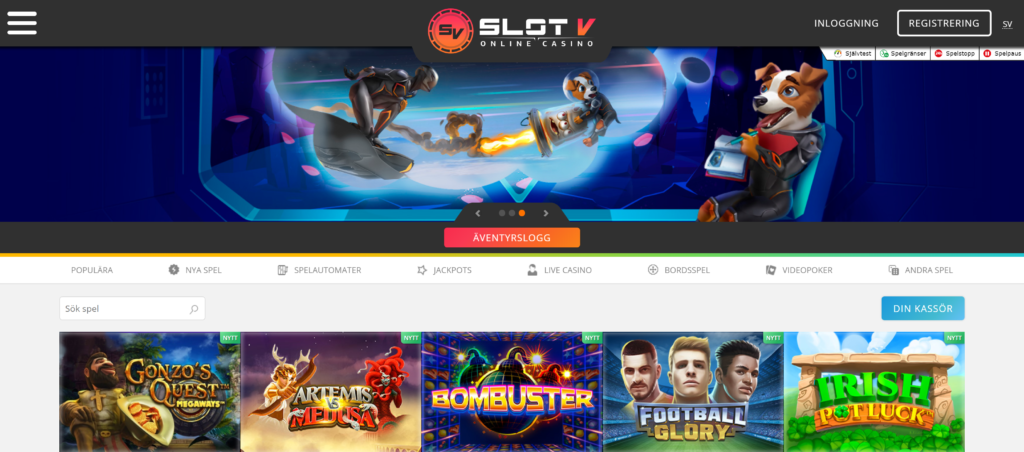 SlotV Casino Bonus Casino-Kollen