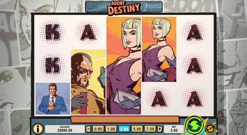 Agent Destiny Spelautomat Casino Kollen