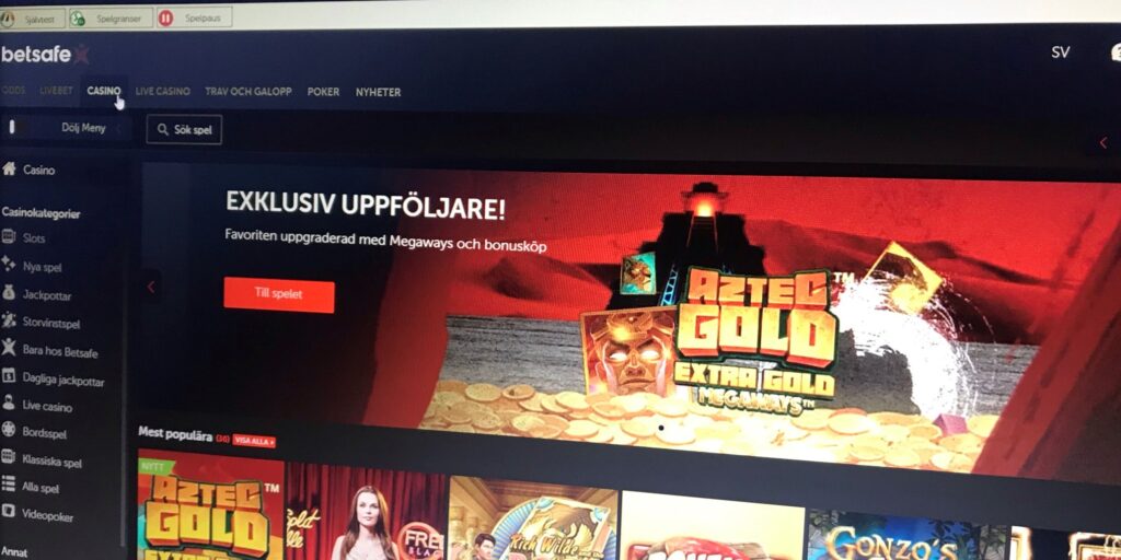 Betsafe fyller ständigt på med de senaste och hetaste spelsläppen