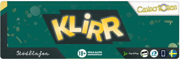 Klirr Casino Banner