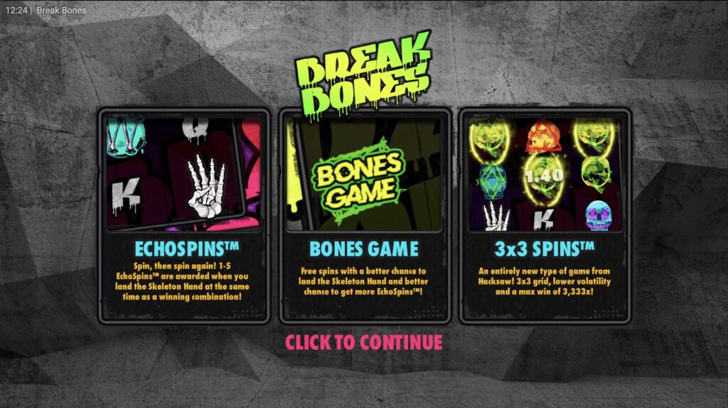 break bones slot bonus casino-kollen