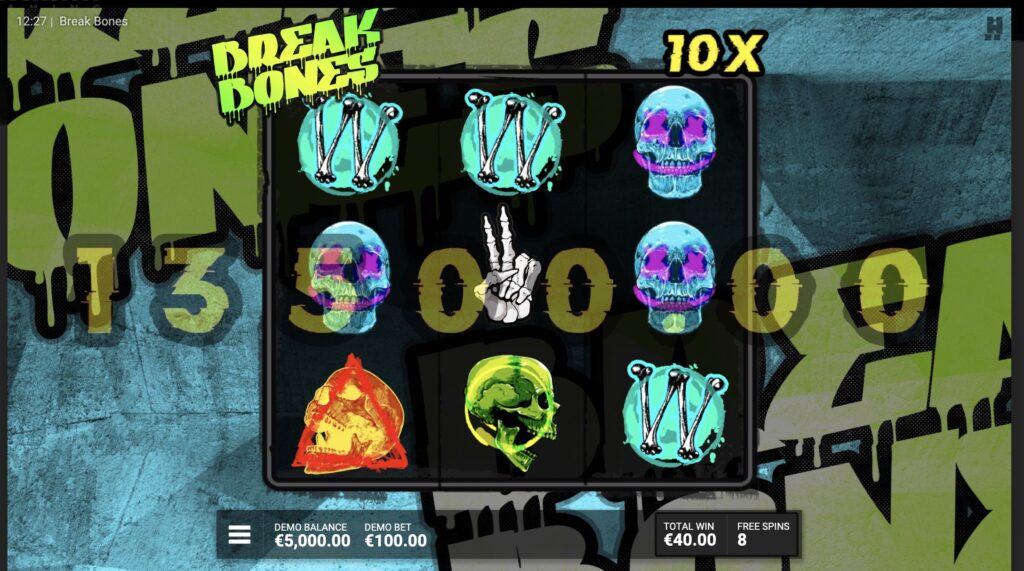 break bones ny slot spelautomat hacksaw gaming