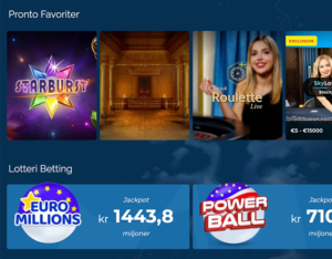 Spela riktigt heta spel på Pronto 2026